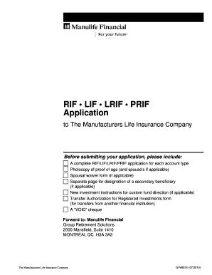 Manulife Form Gp Fill Out And Sign Printable Pdf Template