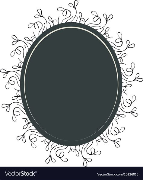 Decorative Blank Label Royalty Free Vector Image