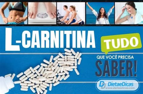 L carnitina o que é para que serve benefícios e como usar