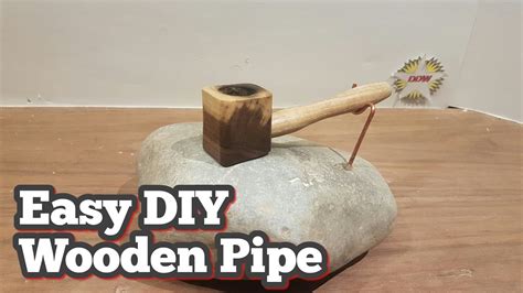 Easy Diy Wooden Pipe Youtube