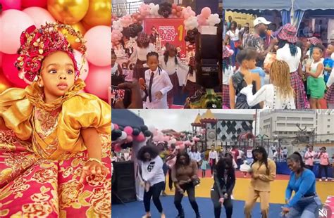 Blessing Ceo Others Storm Toyin Lawanis Daughters Pink Themed Birthday Bash Video