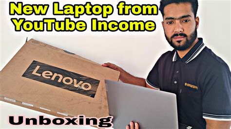 New Laptop From Youtube Income Lenovo Ideapad Review Unboxing