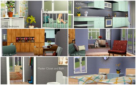 The Sims Resource Mid Century Modern