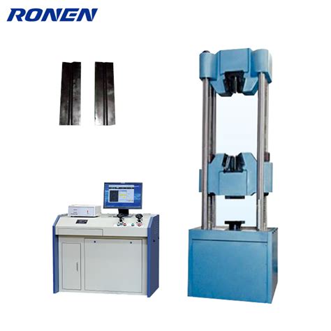 Rebar Material Tensile PC Controlled Hydraulic Servo Universal Testing