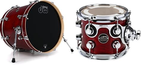 Dw Performance Series Bass Drum 16 X 20 Inch Cherry Stain Reverb