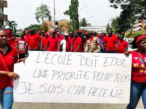 C Te D Ivoire La Fesci Paralyse Les Cours Dans La Commune De Yopougon