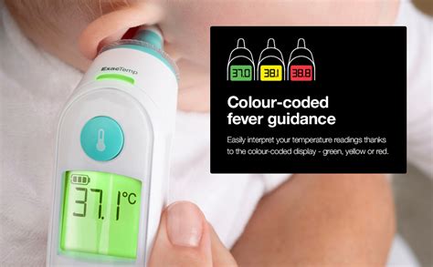 Braun Thermoscan Ear Thermometer Colour Coded Digital Display