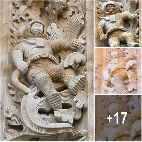 Astronaut Carved Into 16th Century Cathedral Sparks Wild Time Travel