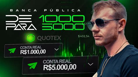 LIVE QUOTEX OPERANDO AO VIVO INSCRITOS BANCA PÚBLICA 5 YouTube