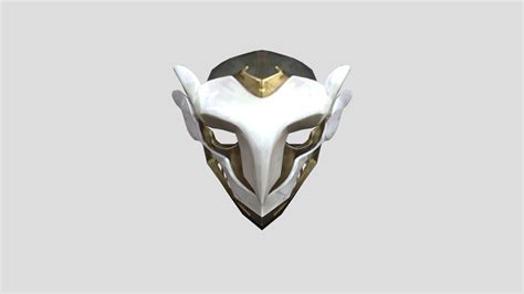 Arcane Mask Firelight League Of Legends 3d Model By Jette Crafts