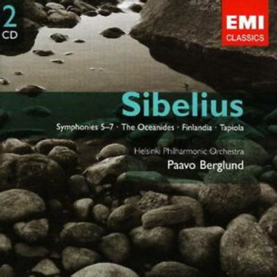 Jean Sibelius Symphony Nos Berglund Helsinki Po Cd Album Ebay