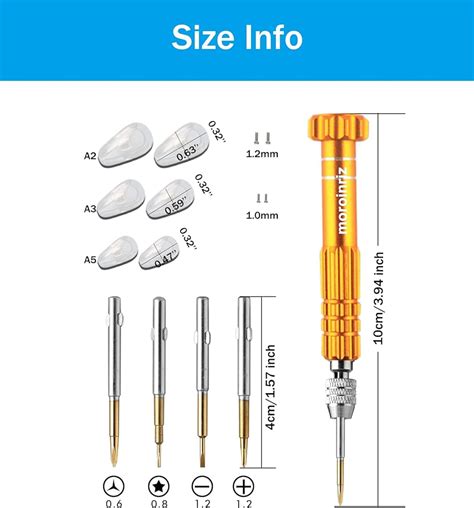 Buy Eyeglass Repair Kit With Screws And Nose Pads Pocket Size Optical