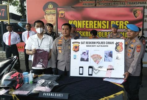 Polisi Tangkap Maling Motor Pura Pura Jadi Penumpang Ojol Di Bandung