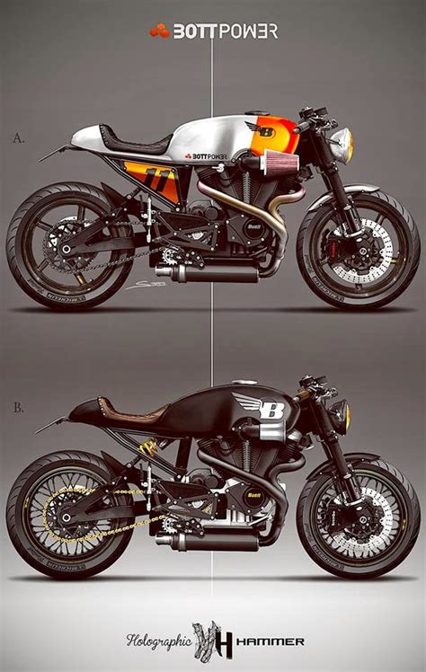 Racing Cafè Cafè Racer Concepts Buell Xb12s Bottpower 1 By