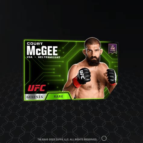 Court McGee 2023 Genesis Set RARE NFT For Sale 2022 23 Reignmakers