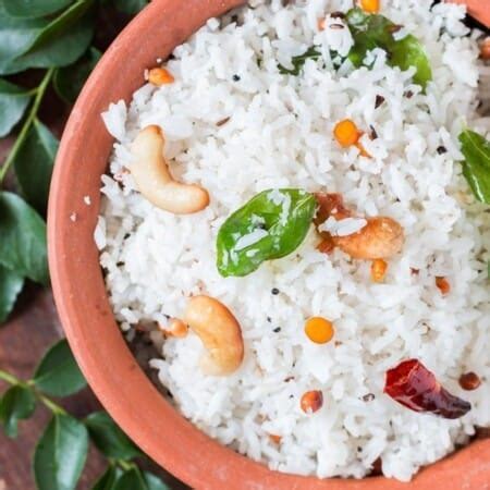 Easy South Indian Coconut Rice Recipe CurryTrail