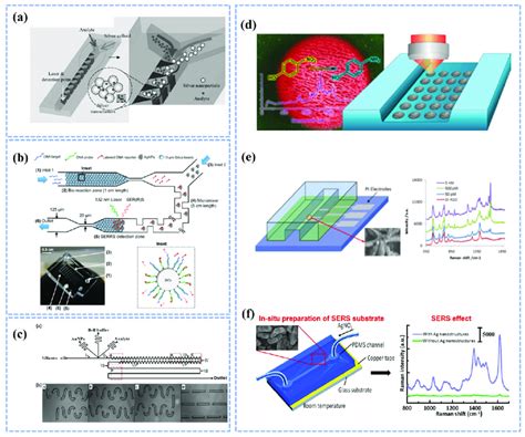 Integration Of Sers Active Substrates Into The Microfluidic System A