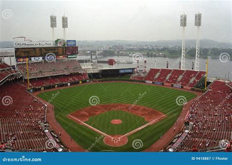 Great American Ball Park Cincinnati Editorial Photography Image Of