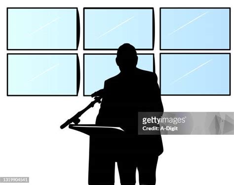 Guest Speaker Silhouette Photos and Premium High Res Pictures - Getty ...