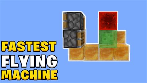 Fastest Flying Machine For Minecraft 121 Youtube