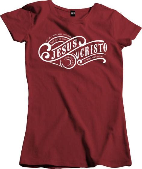 Camisa Feminina Cristã Evangélica Jesus sobre todo nome Dunose