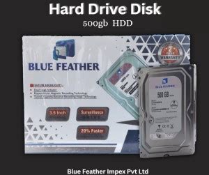 Blue Feather Surveillance Drive 500 GB Desktop Internal Hard Disk Drive