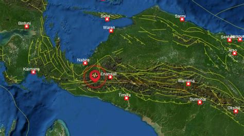 Gempa Magnitudo 4 6 Kedalaman Dangkal Getarkan Nabire Kumparan