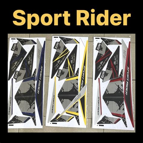 Sym Sport Rider Body Sticker Original Sport Rider I Body