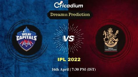 Dc Vs Rcb Match Prediction Who Will Win Today Ipl Match April