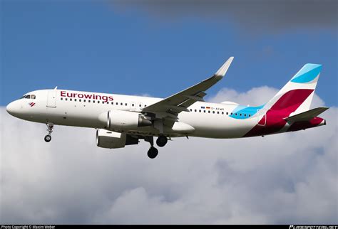 D Aewr Eurowings Airbus A Wl Photo By Maxim Weber Id