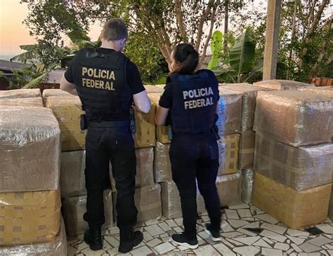 PF combate contrabando de cigarros em Rio Branco AC Polícia Federal