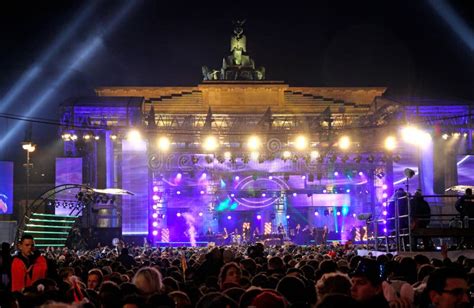 Celebraciones Del A O Nuevo En Berl N Alemania Imagen De Archivo