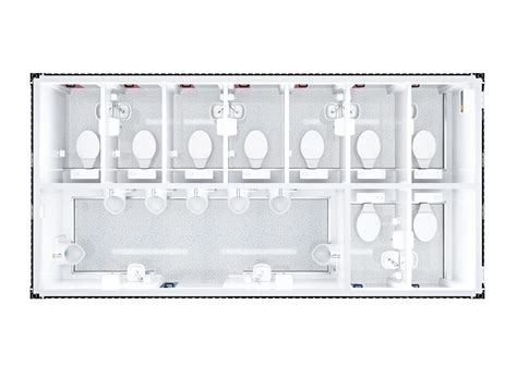 Basic Line Plus WC Container Maxi Toiletten für bis zu 16 Personen