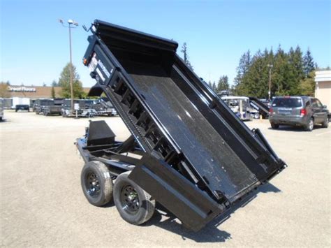 Load Trail X K Dump W Tarp Kit And Ramps Olympic Trailer