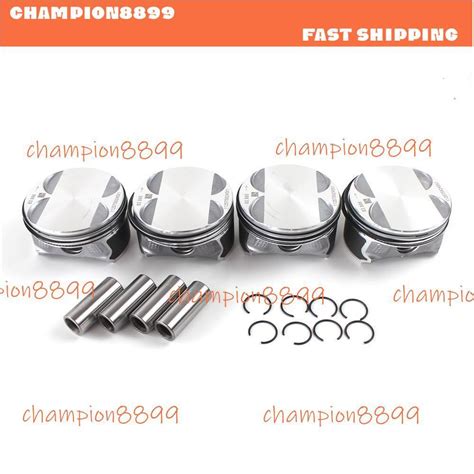 4PCS Pistons Rings Kit Φ84mm 11257562451 For BMW E60 E81 E83 E84 E85