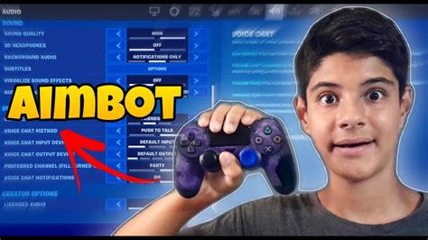 Tuto Meilleurs Param Tres Manette Sur Ps Ps Fortnite Youtube