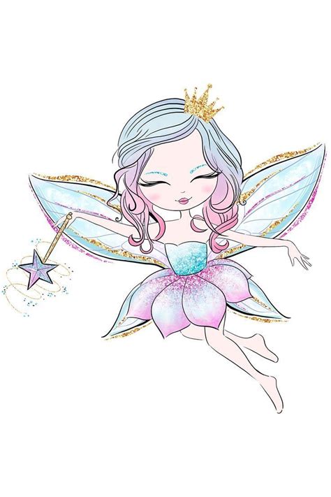 Pin by Tetyana Kovalenko on Балерина Fairy artwork Baby clip art