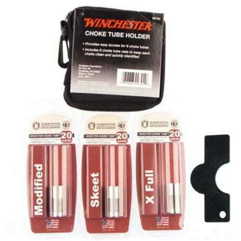 Winchester Win Choke 20 Gauge 3 Choke Tube Set And Wrench And Winchester