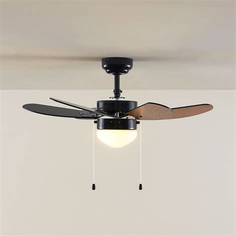 Lindby Deckenventilator Mit Licht Minja Schwarz Leise Cm Lampenwelt At