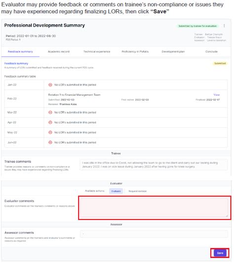 Evaluator Pds Review Electronic Assessment Tool