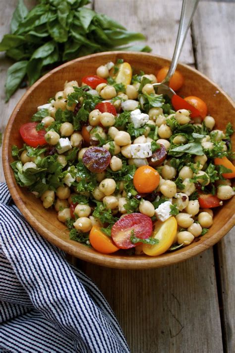 Garlic Kale Chickpea Salad At Heidi Appel Blog