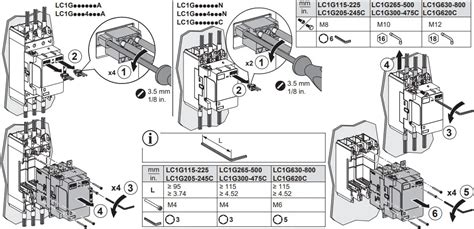 Schneider Electric La9g3pa Tesys Giga Contactors Instruction Manual