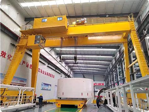 Ton Ton Double Beam Mobile Gantry Crane Lifting Equipment Double