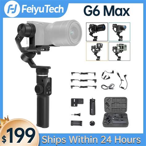 Feiyutech Official G Max Axis Handheld Gimbal Stabilizer For