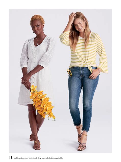 Cabi Spring 2021 Look Book Page 22 23 Trendy Spring Outfits Cabi