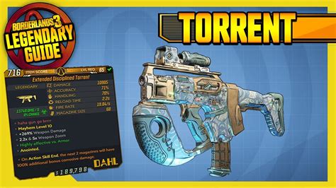 Borderlands Torrent Arms Race Legendary Item Guide Youtube