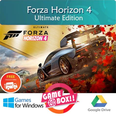 Jual Forza Horizon 4 Ultimate Edition All Dlcs V1477 Digital Pc