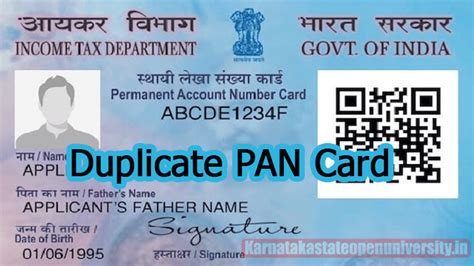 Duplicate Pan Card 2024 How To Apply Online Fee Download And Status