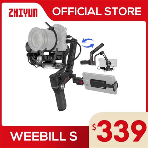 Zhiyun Weebill S Estabilizador Port Til De Eixos Para C Mera Canon