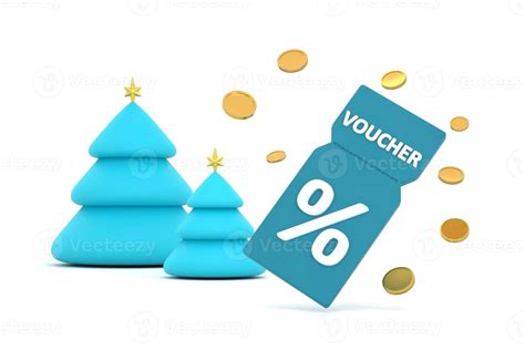 Discount Coupon With Percentage Sign With Coins Voucher Card Cash Back